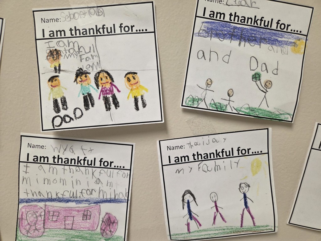 What some students are thankful for.