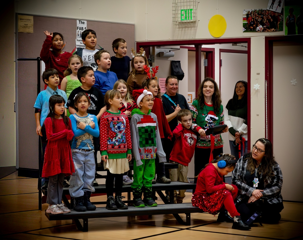 North Elementary 2nd-grade concert.