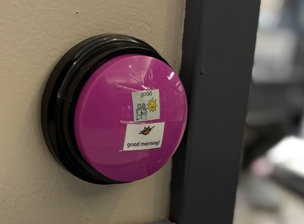 Front Office Greeting Button