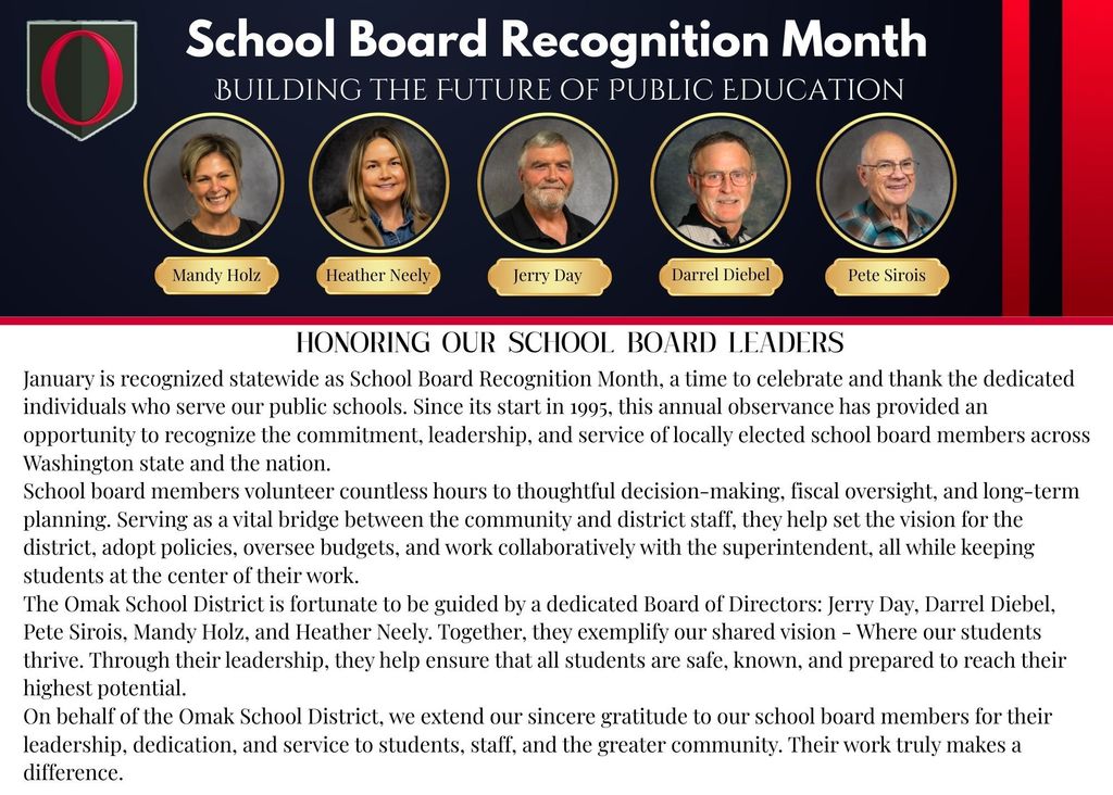 School Board Recognition Month