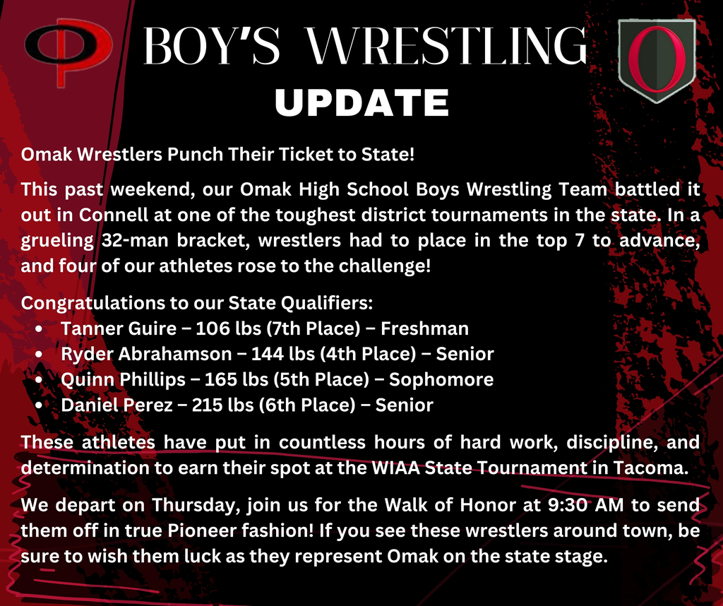 Wrestling Update