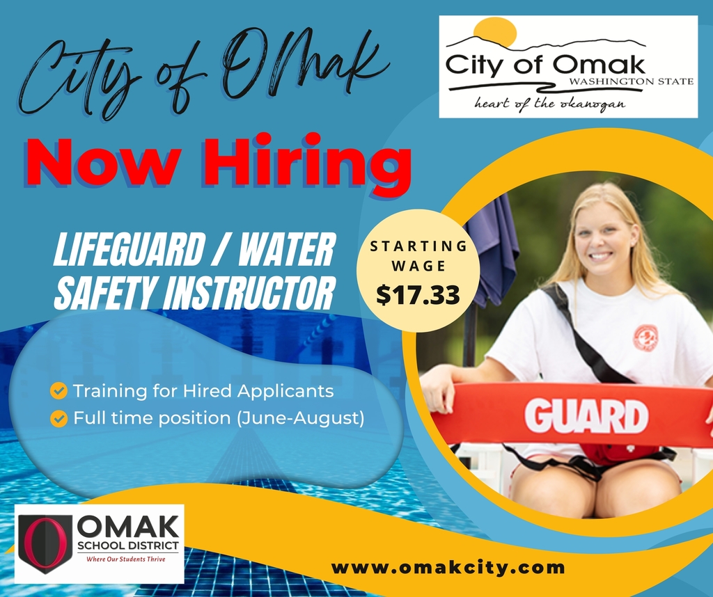 City of Omak Lifeguard / Water Safety Instructor
