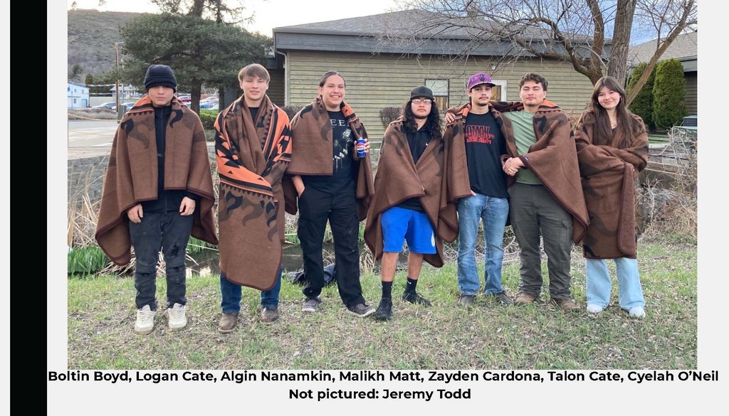 Nature Immersion Program honored students from Highlands and Omak High School.