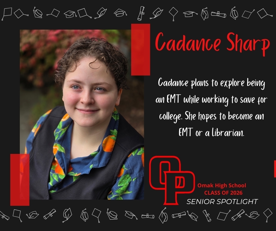 2026 Omak Senior Spotlight - Cadance Sharp