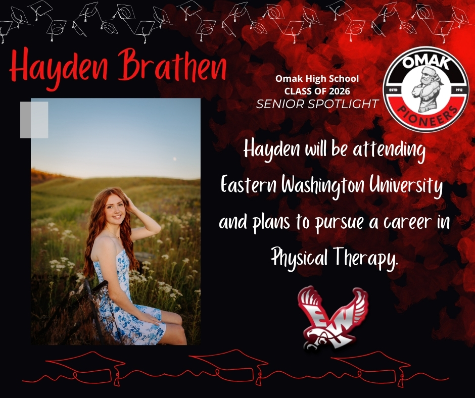 2026 Omak Senior Spotlight - Hayden Brathen
