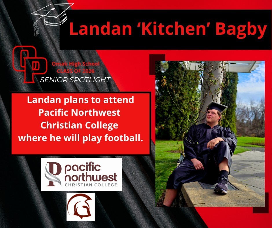 2026 Senior Spotlight - Landan 'Kitchen' Bagby