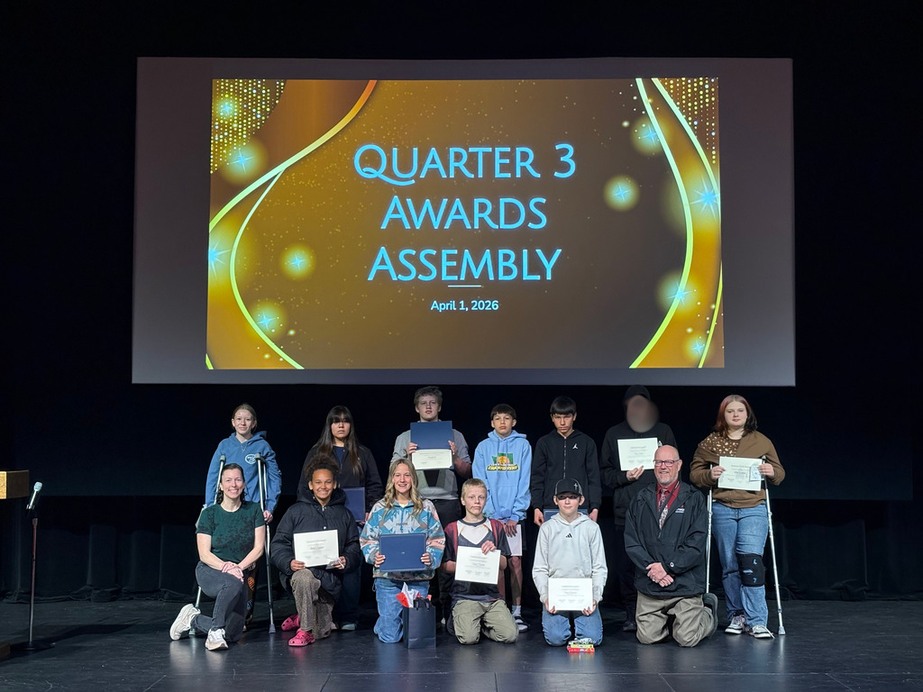 Middle School Quarter 3 Awards Assembly