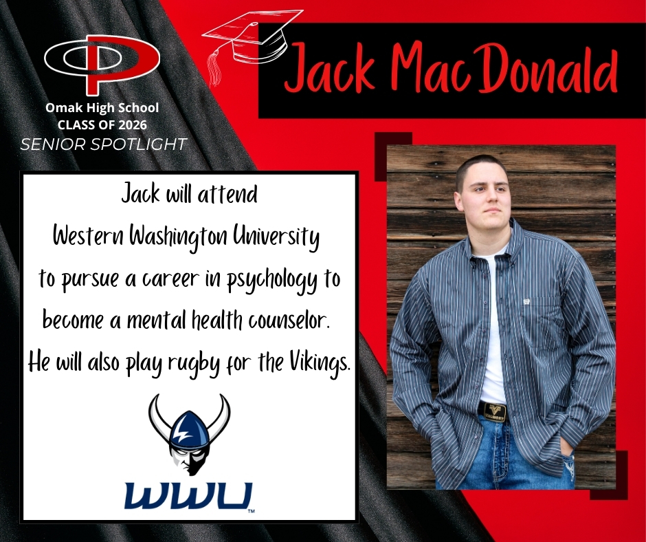 2026 Senior Spotlight - Jack Mac Donald