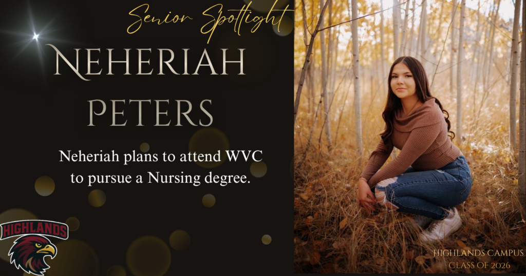 2026 Senior Spotlight - Neheriah Peters