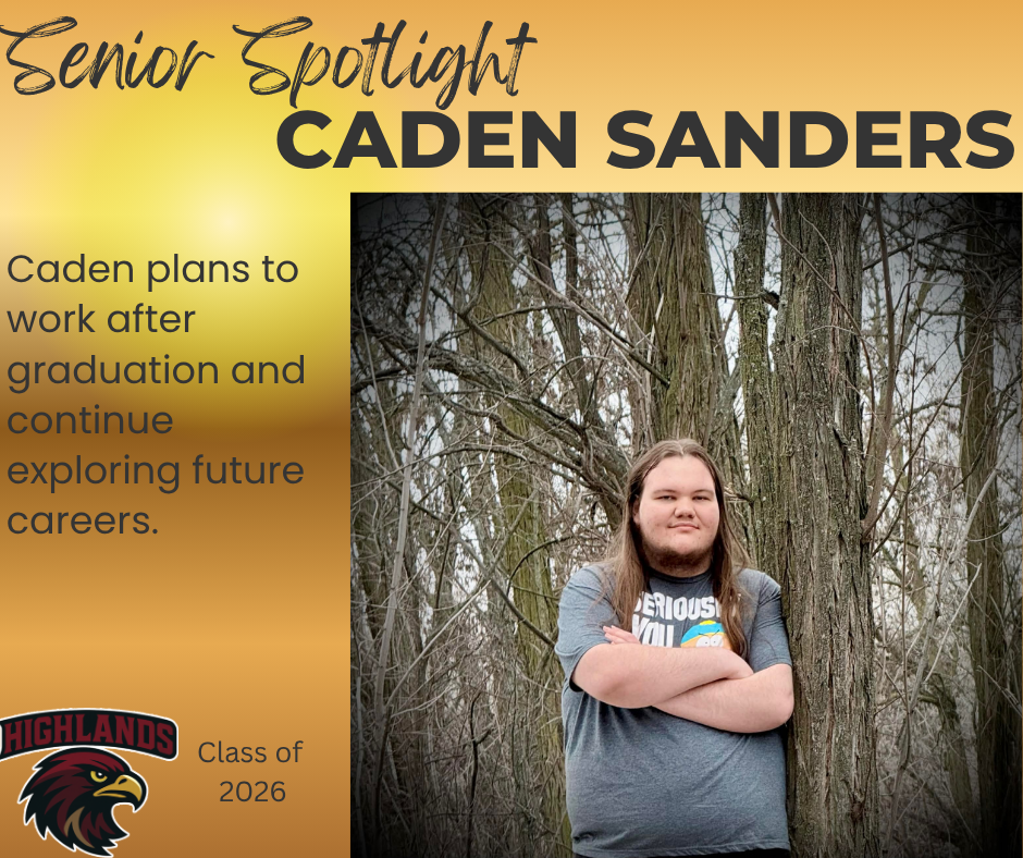 2026 Senior Spotlight - Caden Sanders