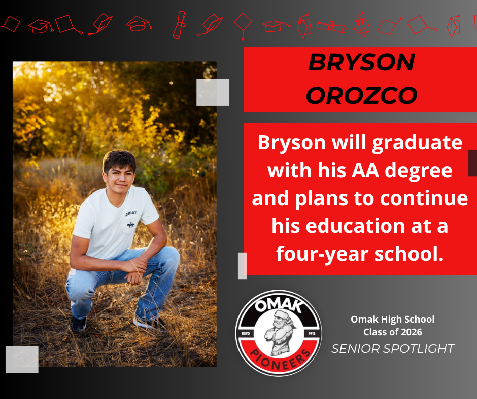 2026 Senior Spotlight - Bryson Orozco