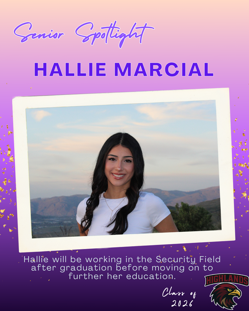 2026 Senior Spotlight - Hallie Marcial