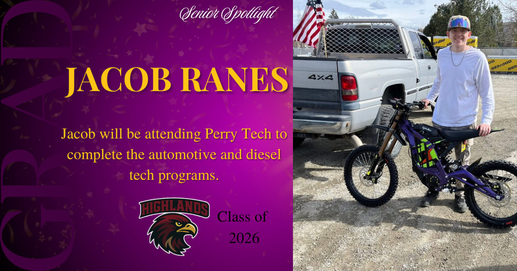 2026 Senior Spotlight - Jacob Ranes