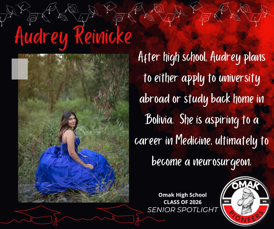 2026 Senior Spotlight - Audrey Reinicke