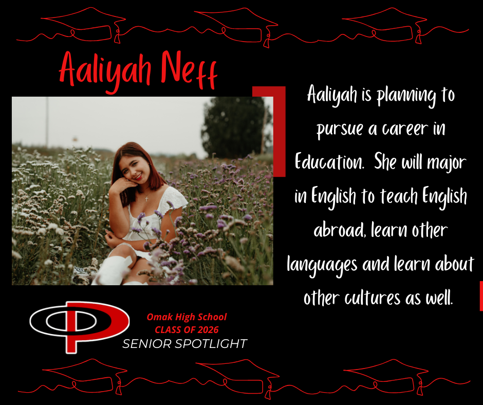 2026 Senior Spotlight - Aaliyah Neff