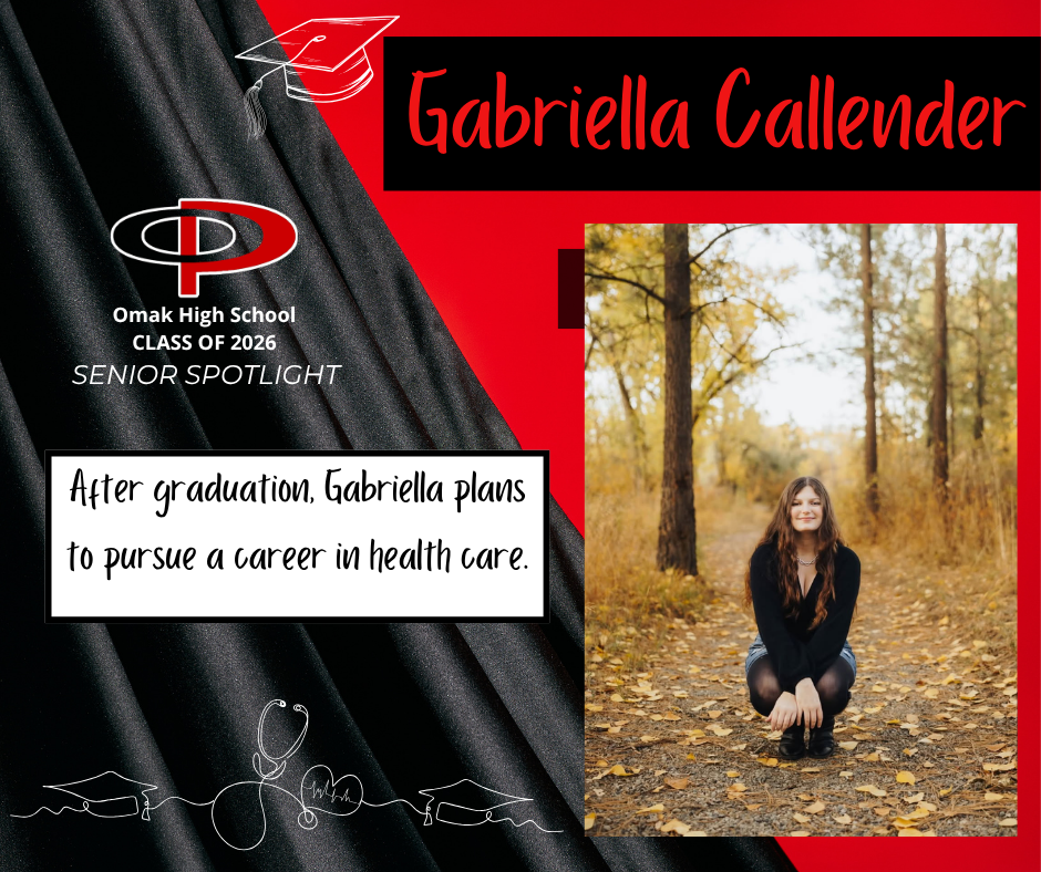 2026 Senior Spotlight - Gabriella Callender