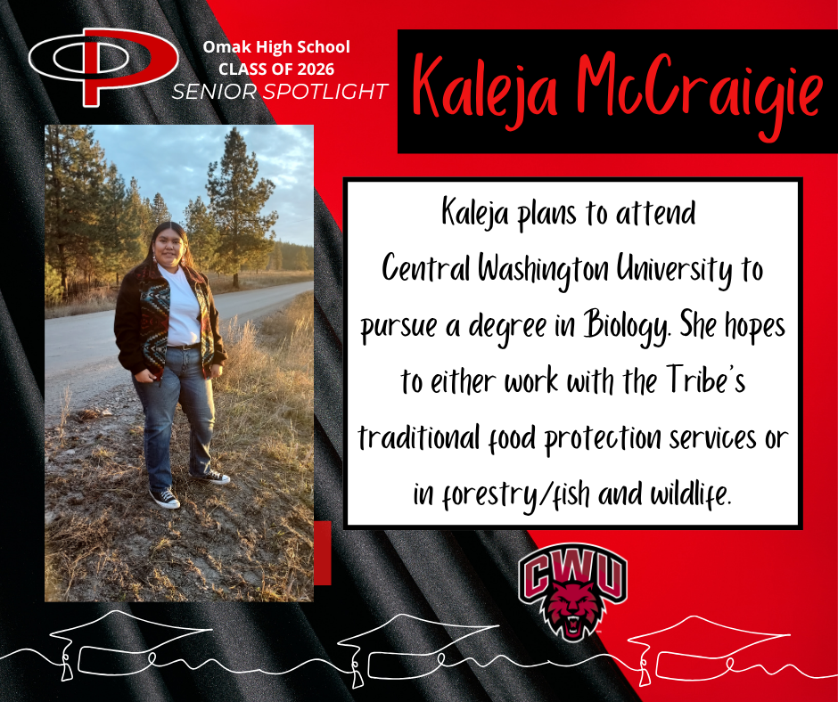 2026 Senior Spotlight - Kaleja McCraigie