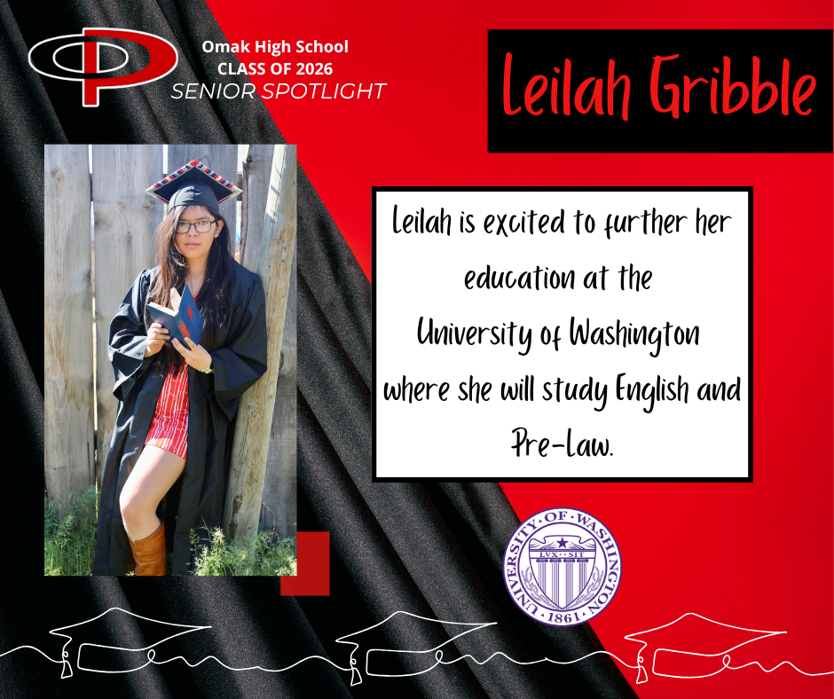 2026 Senior Spotlight - Leilah Gribble