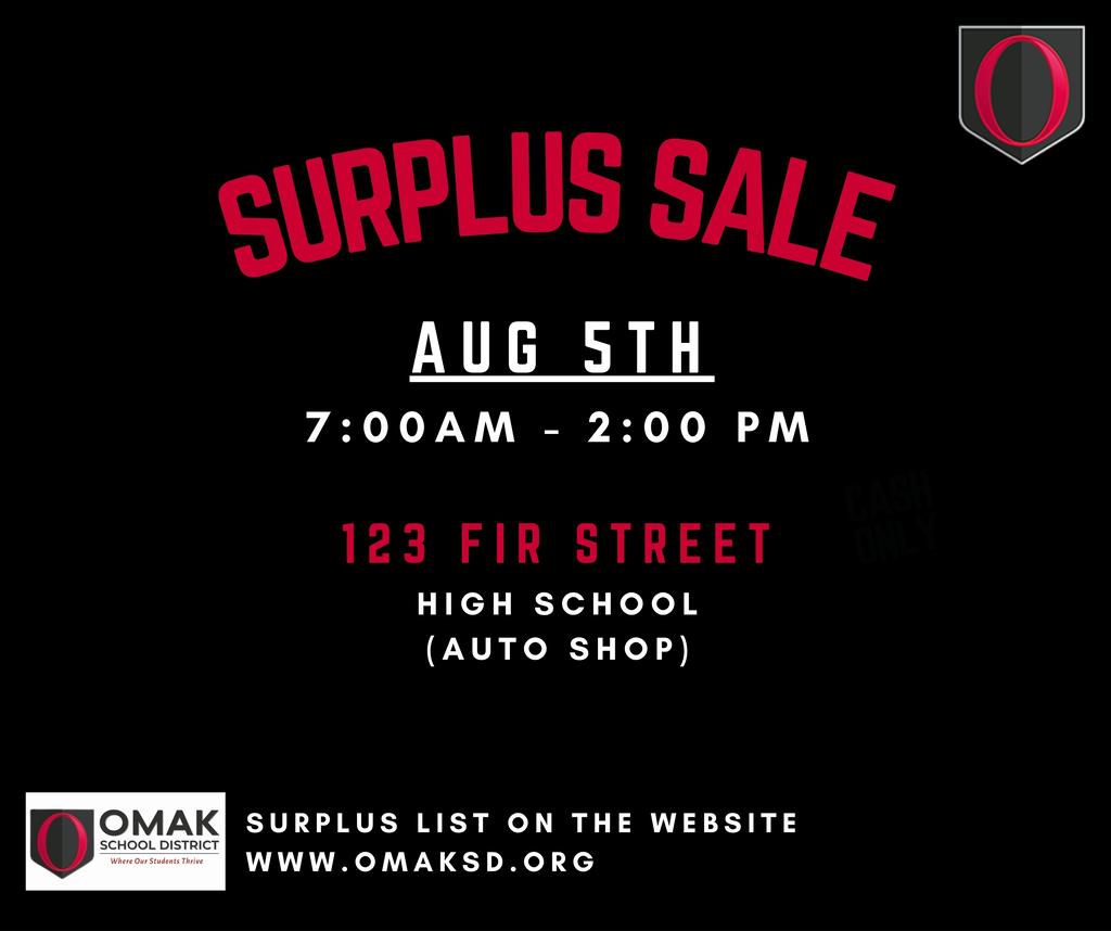 SURPLUS SALE 