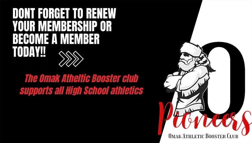 Omak Booster Club Membership