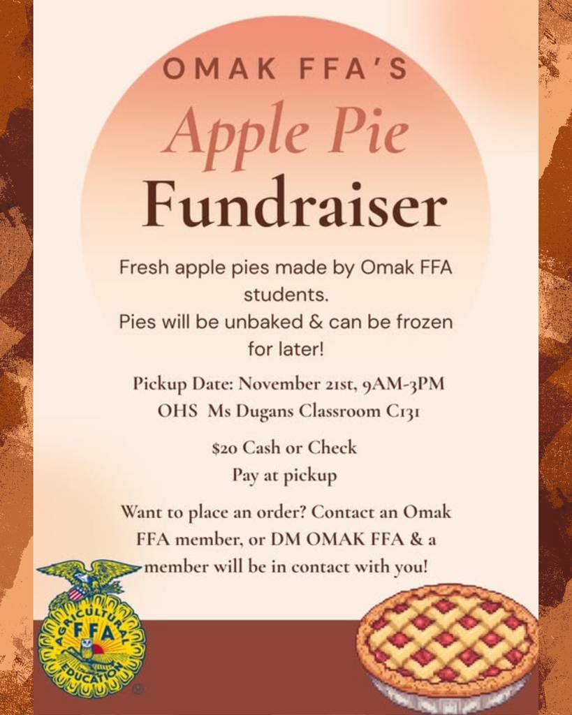 FFA Apple Pie Sale