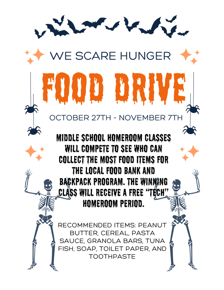We Scare Hunger Flyer