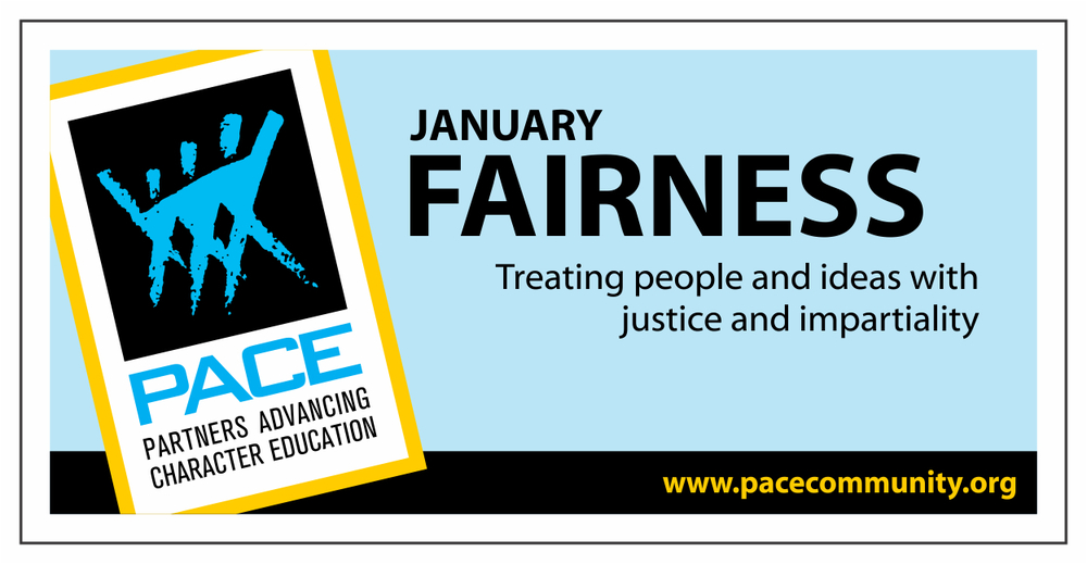 January Fairness Pace Character image