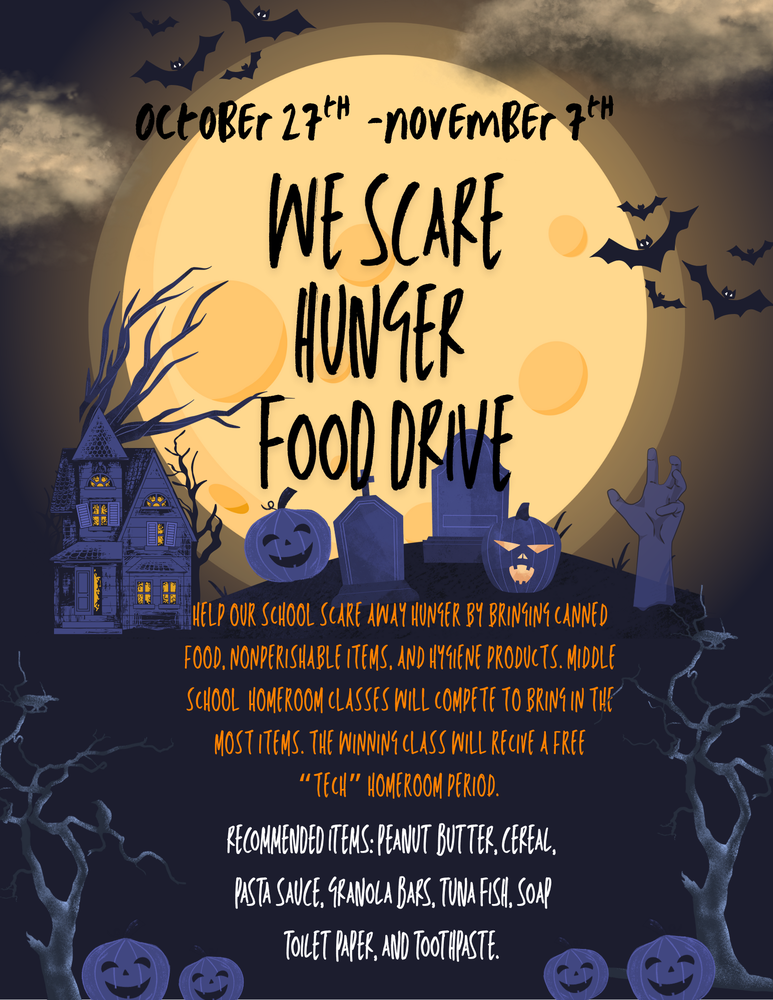 We Scare Hunger Flyer