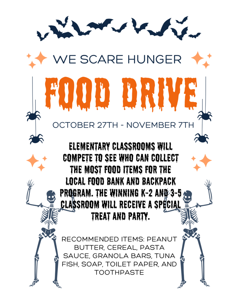 We Scare Hunger Flyer