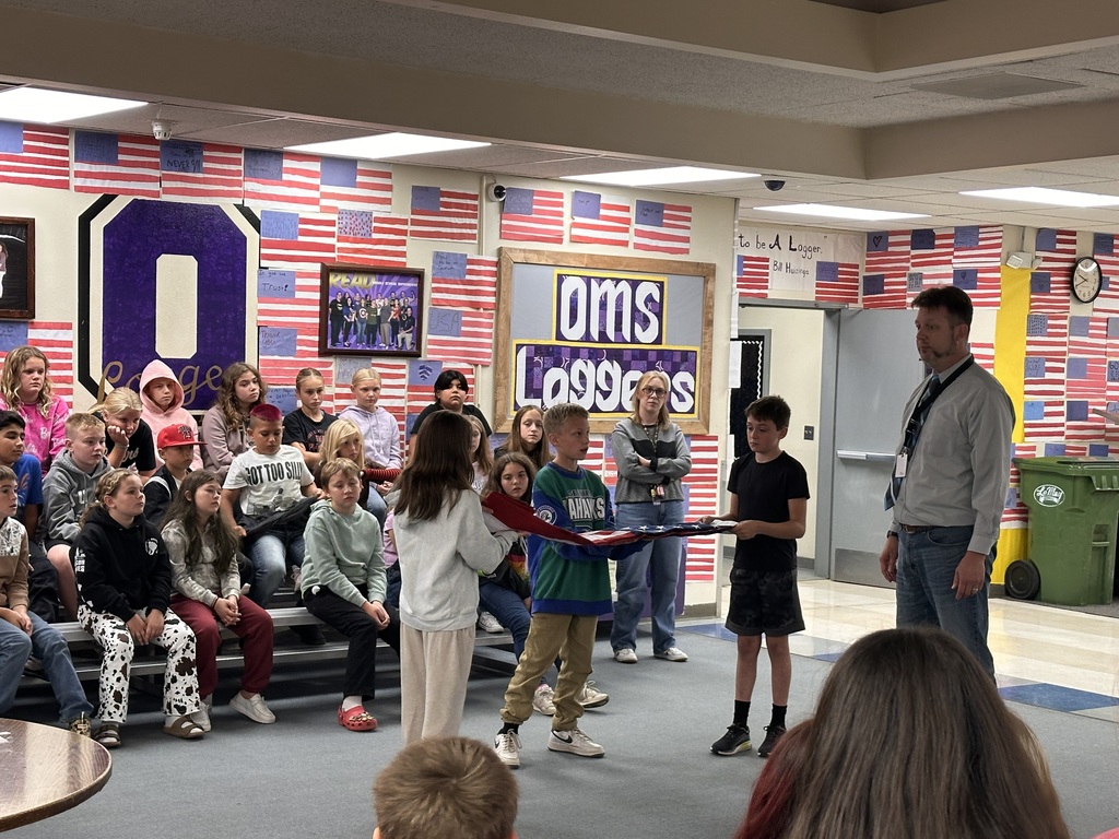Lesson in folding the flag