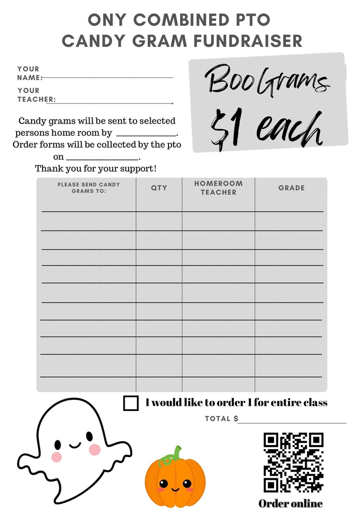 boo gram order form