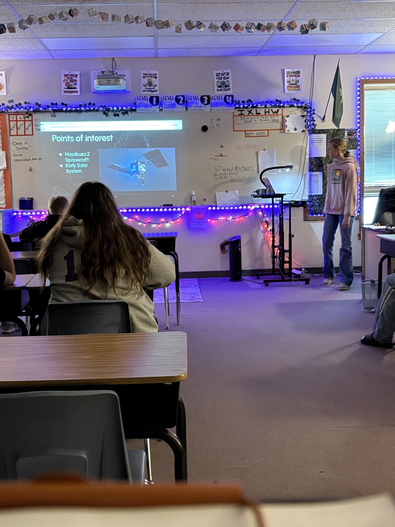 middle school science presentation