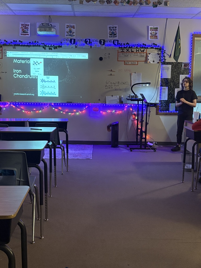 middle school science presentation