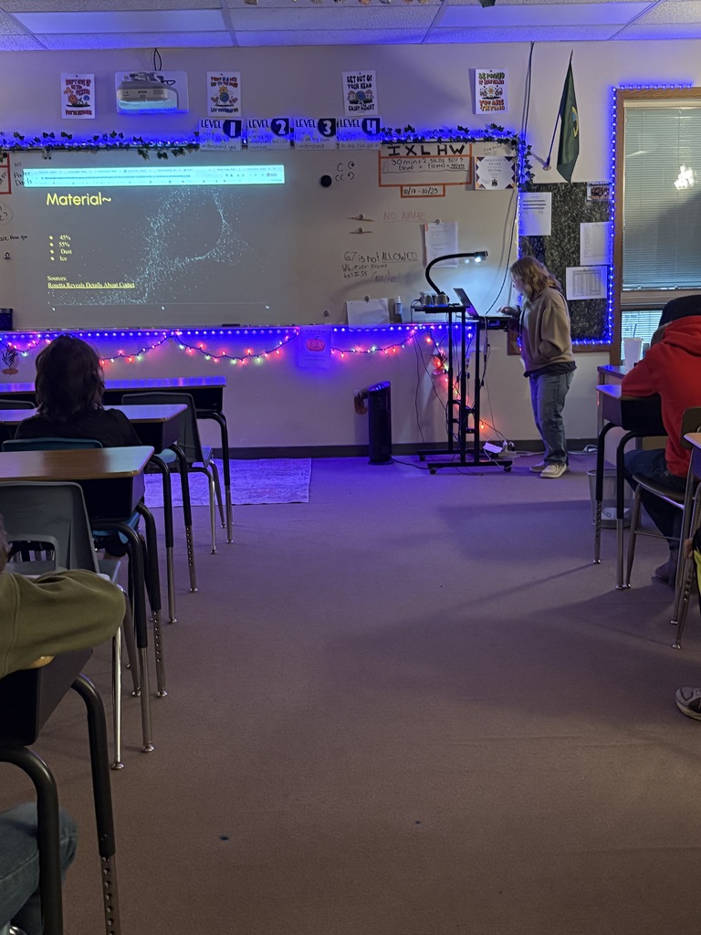 middle school science presentation