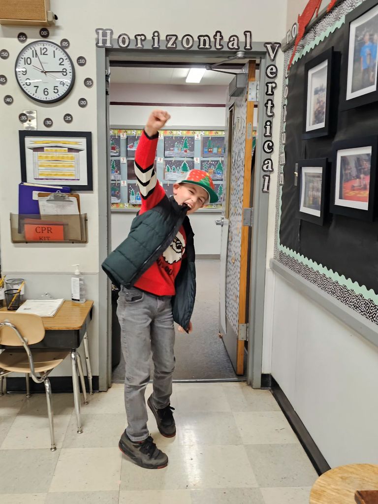 Sawyer with the ball jumping