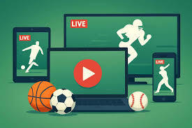 laptops and devices streaming sports
