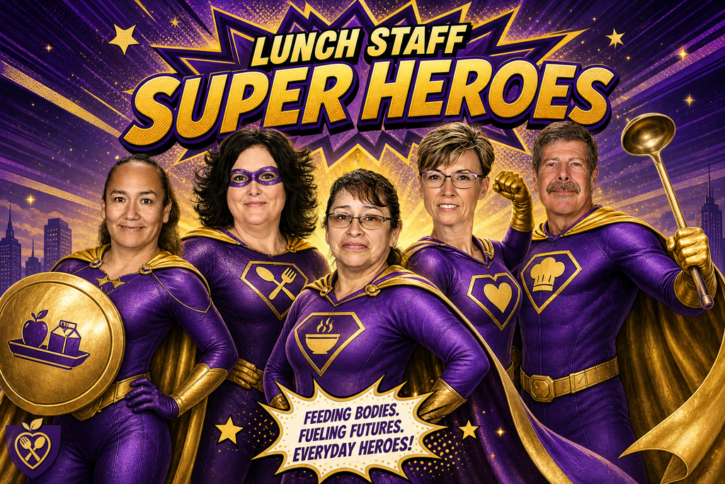 Lunch Staff Super Heroes