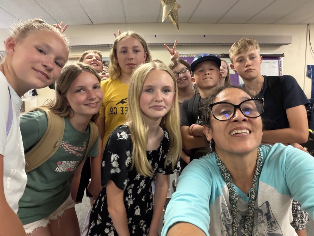 Mrs. Richardson and Students