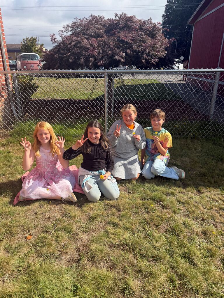 students 3/5 playground