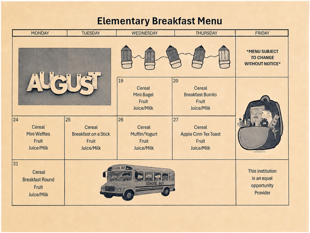 August Breakfast