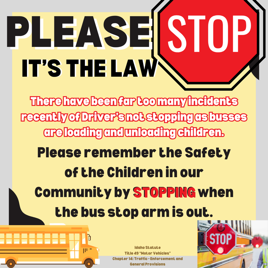 Please STOP when the Bus Arm Is Out