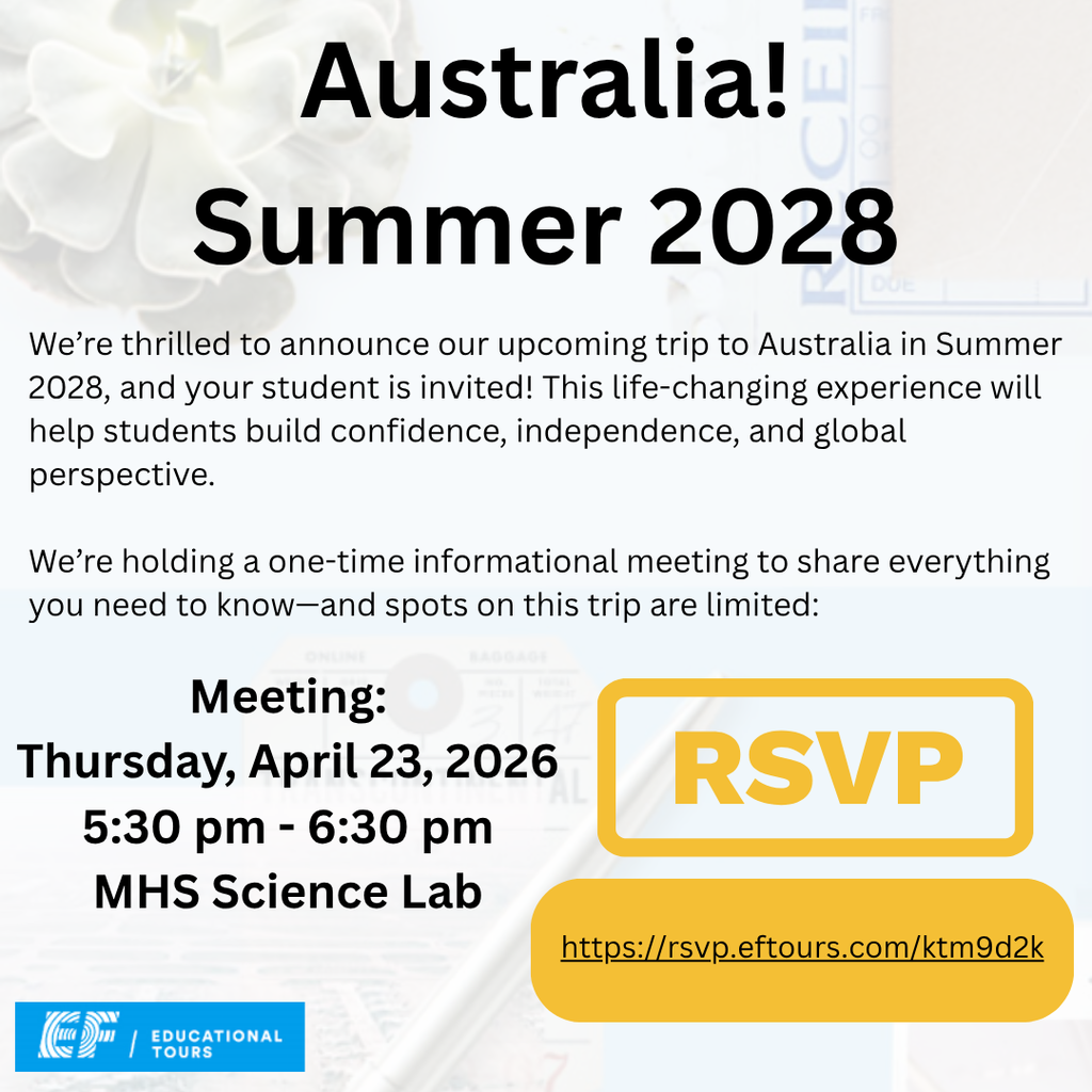Australia Summer 2028 Trip