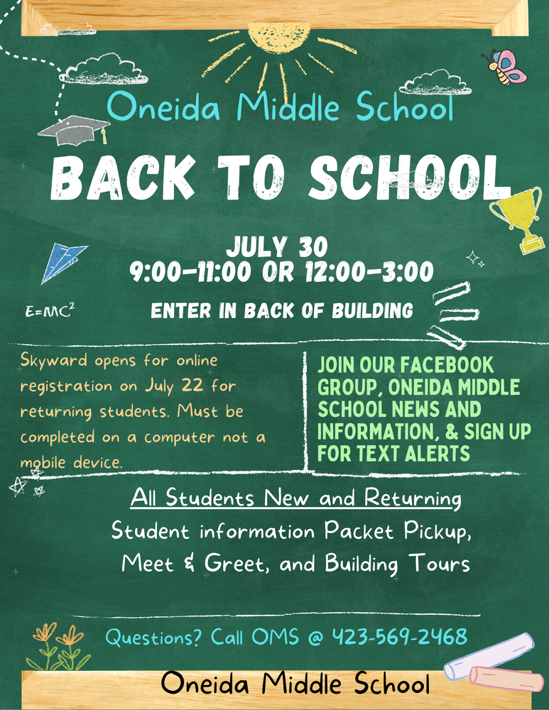 OMS back to school