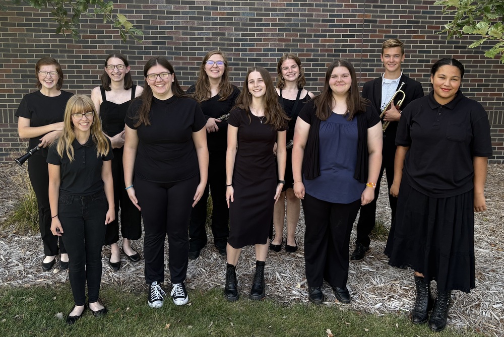 Band and Choir Members Photo