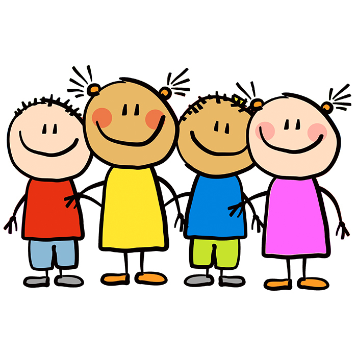cartoon image of kids