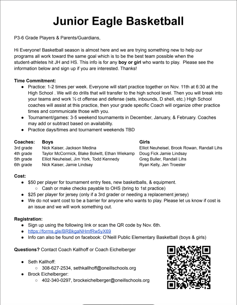 Jr. Eagle Basketball