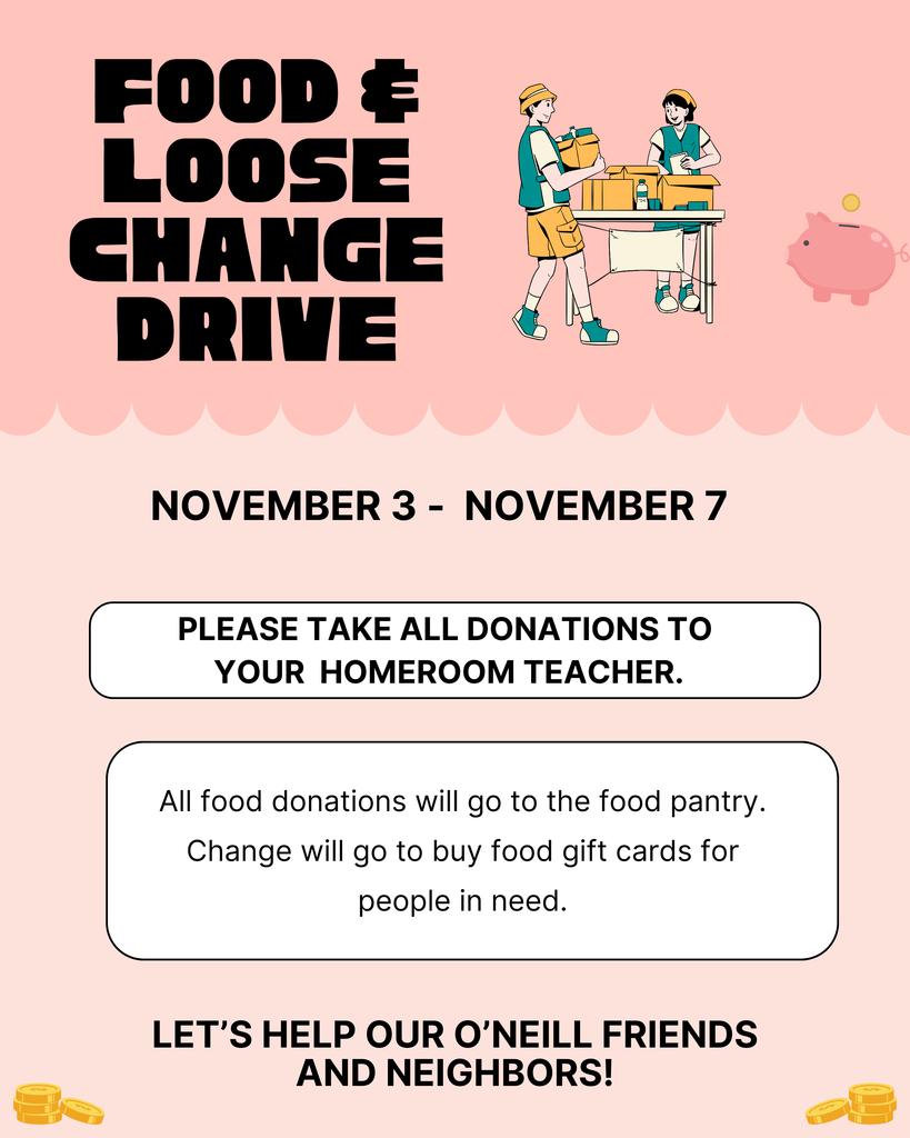 Food & Loose Change Drive