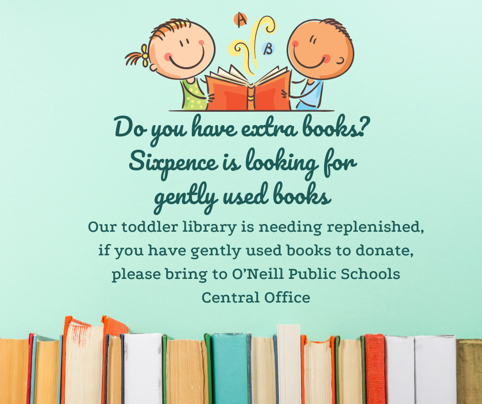 Sixpence is looking for gently used books.