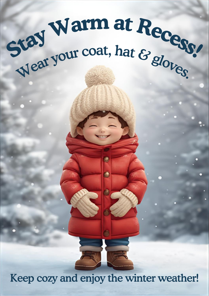 Warm Reminder for Coats and Gloves