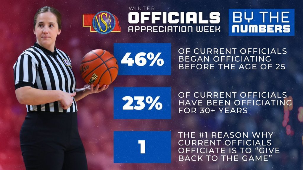 Officials Appreciation Week
